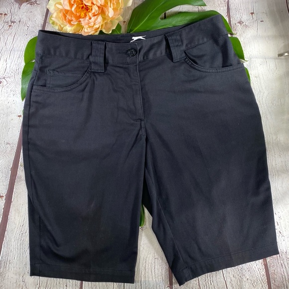 Slazenger Black Golf Shorts